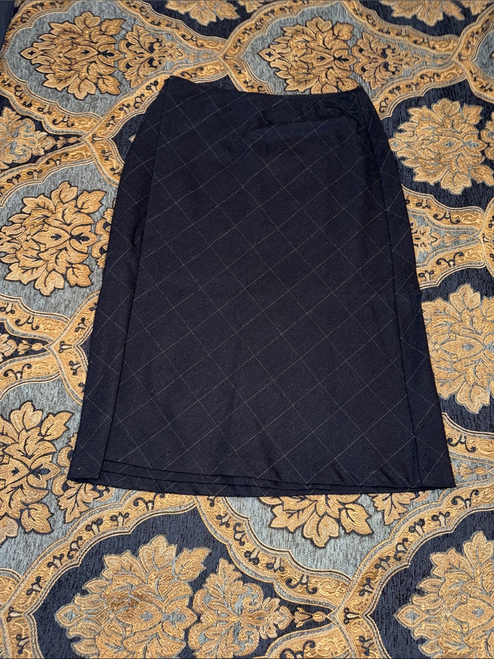 Classic Black A-Line Women's Skirt